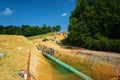 Mountain Valley Pipeline, Bent Mountain, Virginia, USA Royalty Free Stock Photo